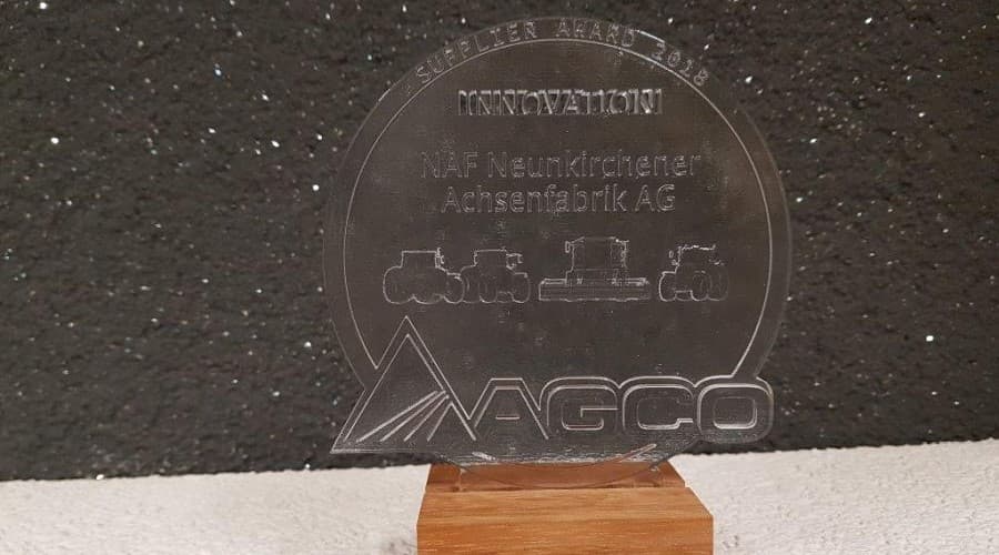 AGCO Auszeichnung NAF