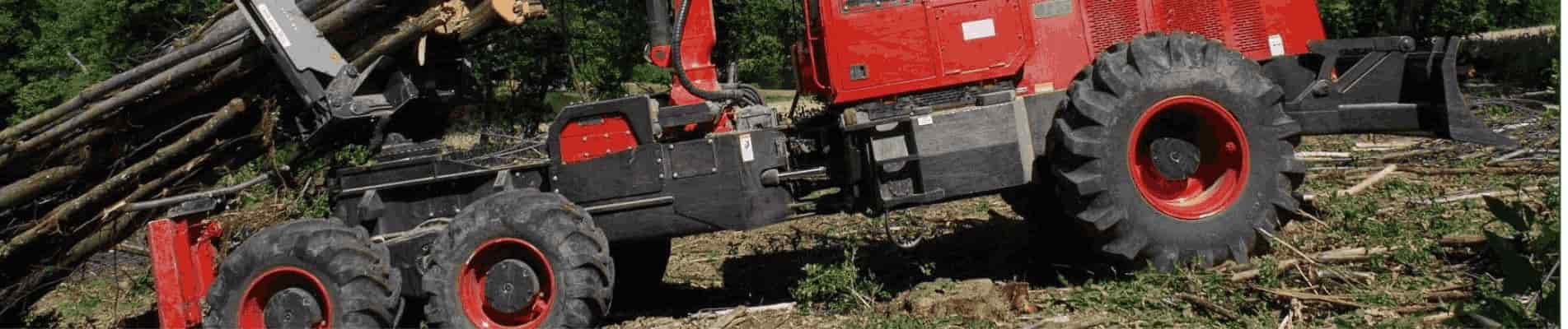 Forst 6-Rad Skidder - NAF Neunkirchener Achsenfabrik