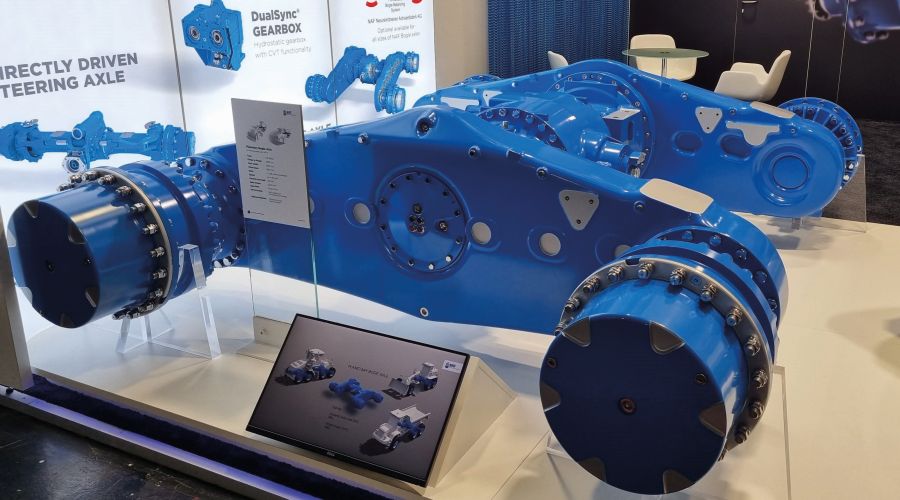 NAF at Bauma 2022 - Bogie axle