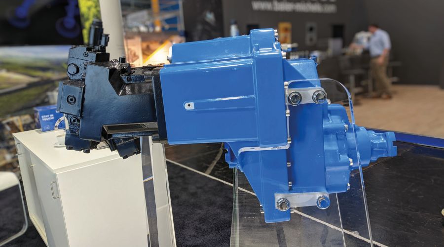 NAF at Bauma 2022 - DualSync gearbox