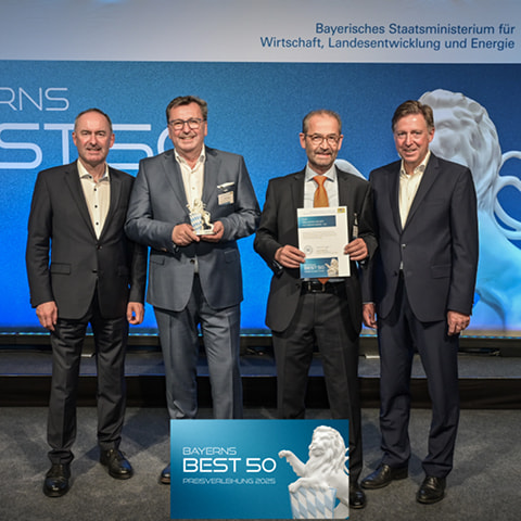 Gruppenbild Preisverleihung BAYERNS BEST 50